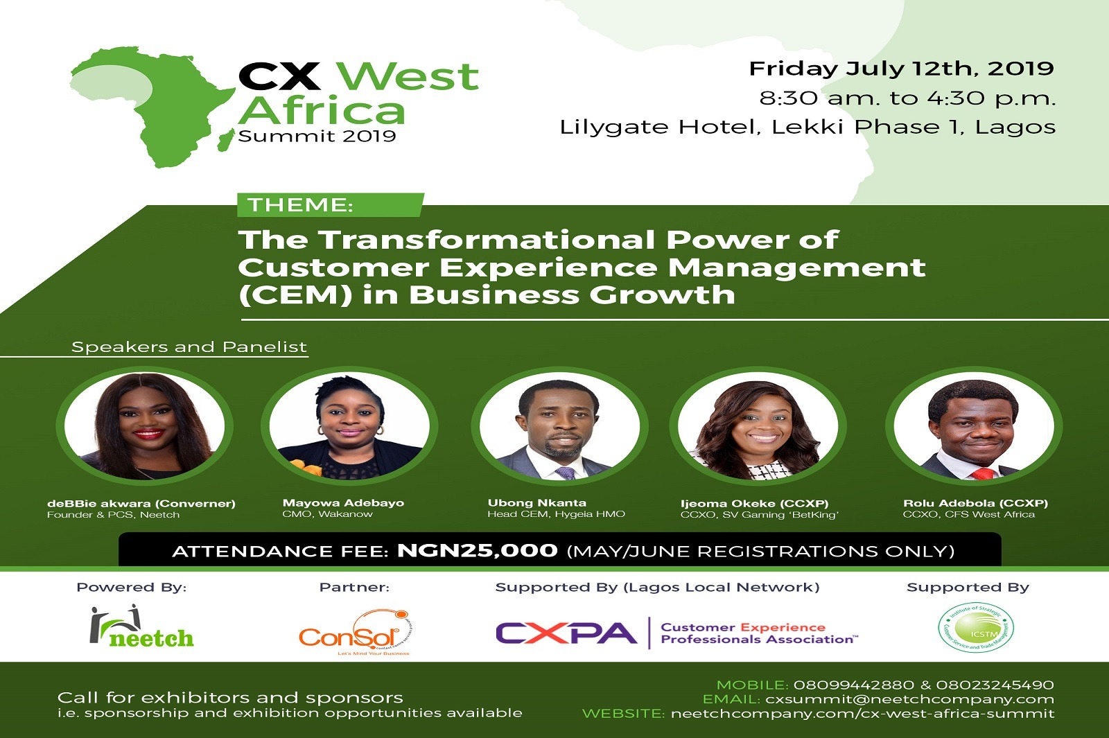cx west African summit 2019